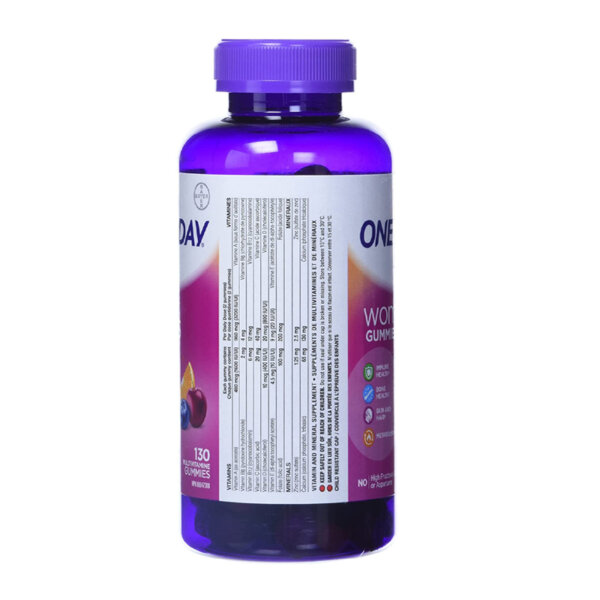 One A Day Women's Gummies Multivitamin, Specially Formulated with Vitamins and Minerals for Women, Count 130