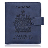 WALNEW RFID Blocking Passport Holder Travel Wallet Cover Case