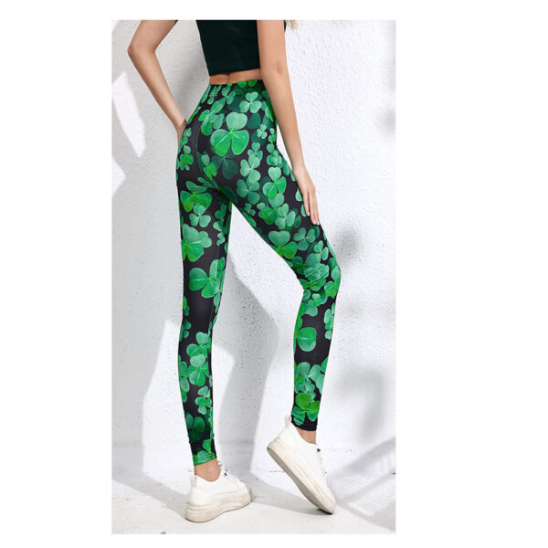 color cosplayer Women Halloween Night Cosplay Leggings 3D Design Patterned Printed pants