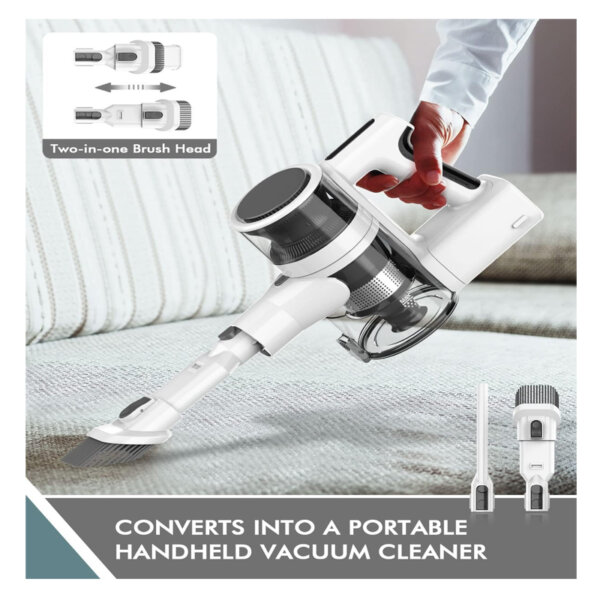 Cordless Vacuum Cleaner Brushless Motor Cordless Vacuum with Rechargeable Battery