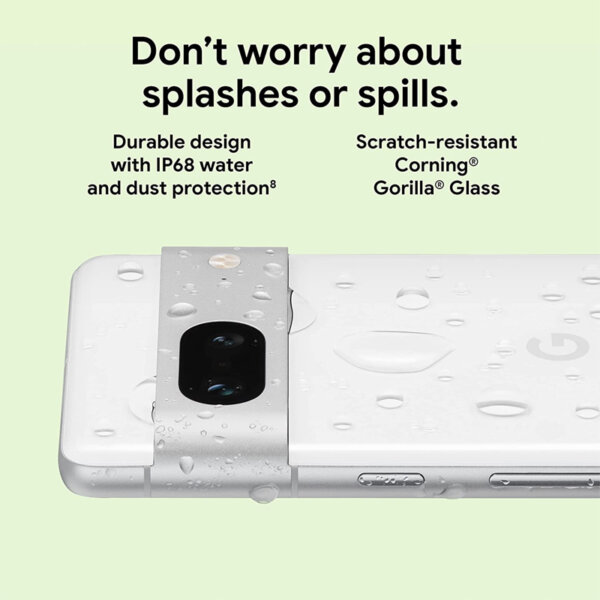 Google Pixel 7-128GB - Obsidian Don't worry about splashes