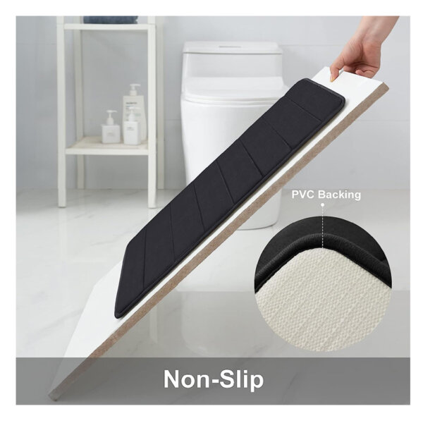 Olanly Memory Foam Soft Bath Mats Non slip