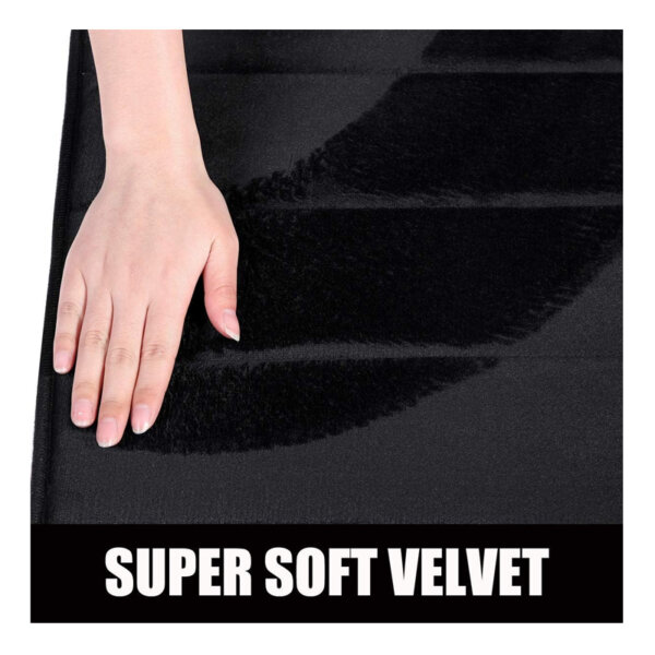 Olanly Memory Foam Soft Bath Mats Super soft Velvet