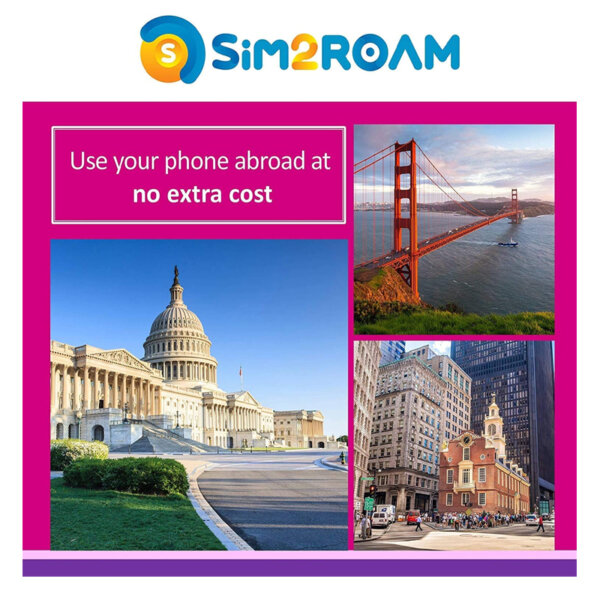 USA Canada Mexico T-mobile SIM Card Sim to roam