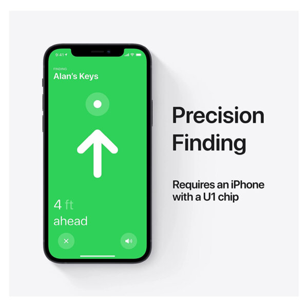 Apple AirTag 4 Pack Precision finding