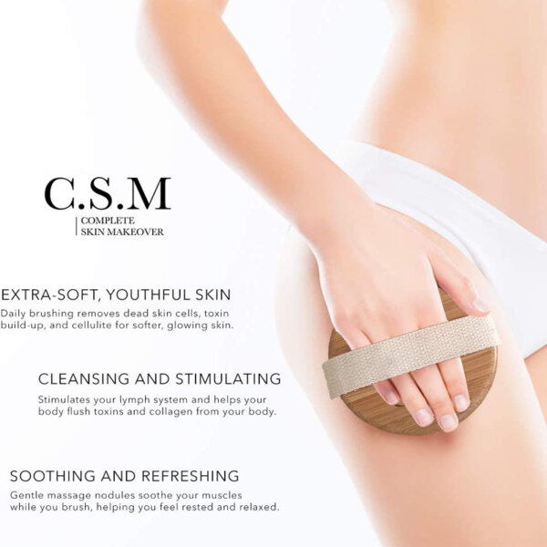 CSM Body Brush For Beautiful Skin Extra soft youthful skin