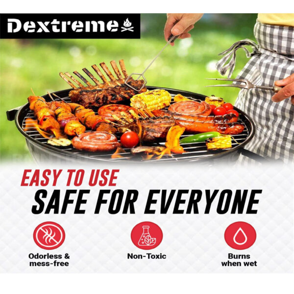 Dextreme Natural Fire Starter, 48 Cubes easy to use