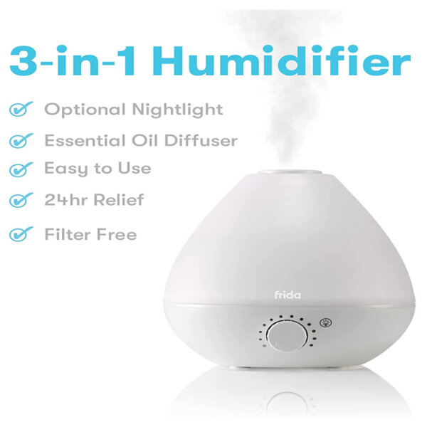 FridaBaby 3-In-1 Humidifier White