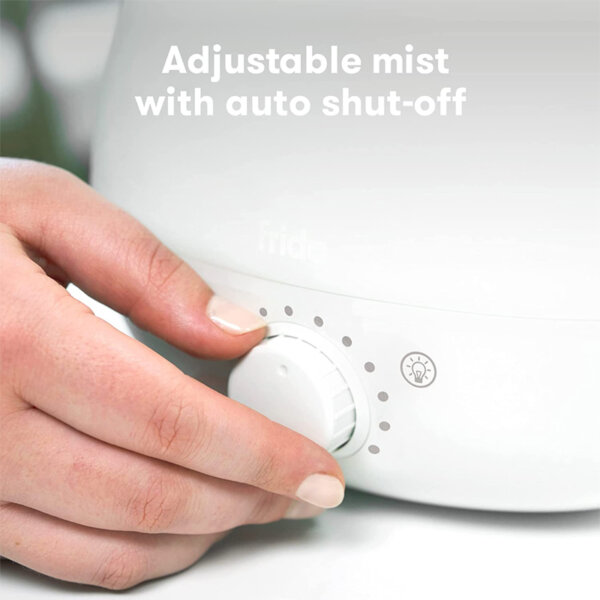 FridaBaby 3-In-1 Humidifier, White Adjustable mist