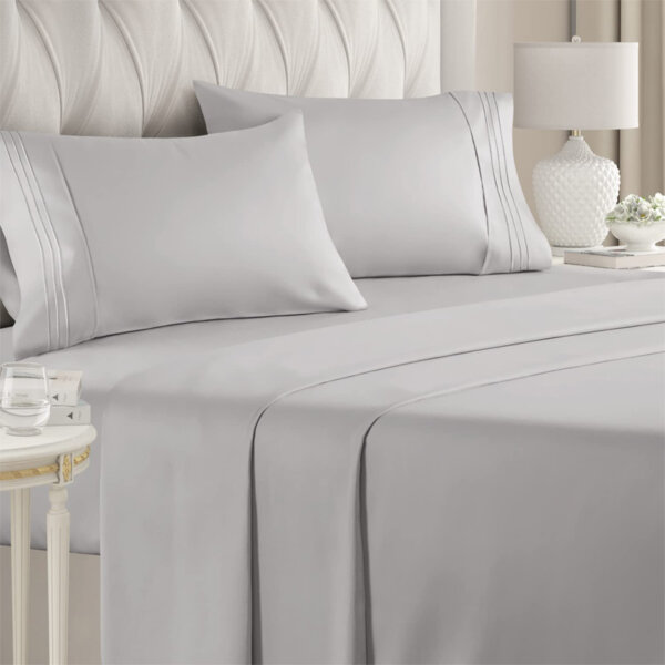 Queen Size Sheet Set - 4 Piece Set