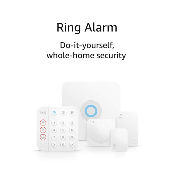 Ring Alarm 5-Piece Kit (2nd Gen) - home security system with 30-day free Ring Protect Plus subscription