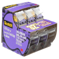 Scotch Tape Gift Wrap Tape, 19mm Wide x 10.1m, 3 Rolls in Dispensers