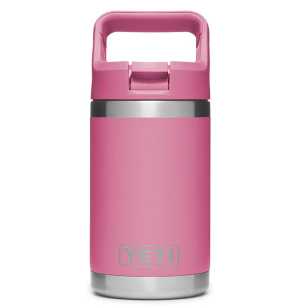 YETI Rambler Jr. 12 oz, with Straw Cap, Harbor Pink