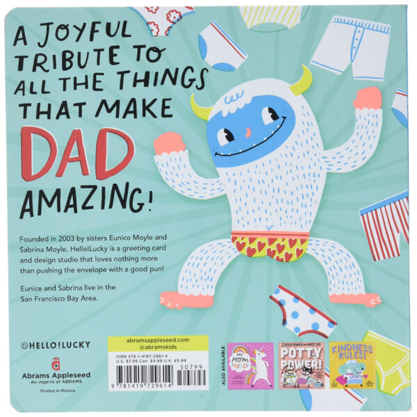 My Dad Is Amazing! (A Hello! Lucky Book) Board book – Illustrated April 3 2018