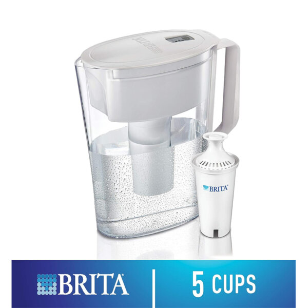 Brita Soho Water Filter Pitcher, White