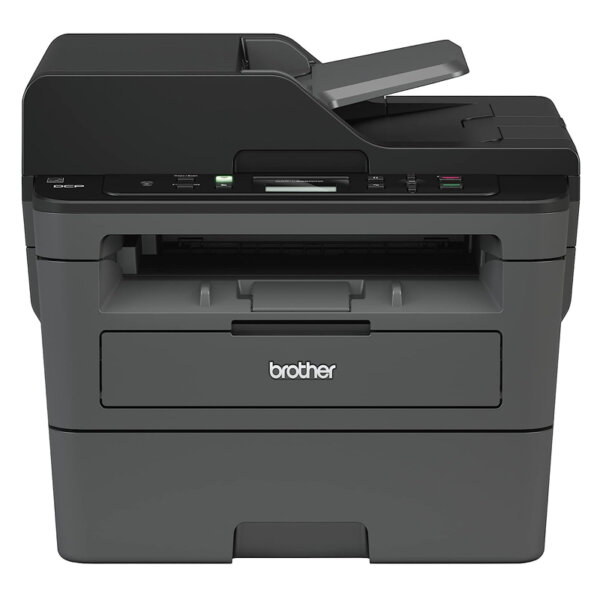 Brother DCPL2550DW Wireless Monochrome Printer with Scanner & Copier, Black