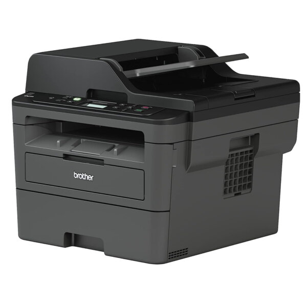 Brother DCPL2550DW Wireless Monochrome Printer with Scanner and Copier, Black