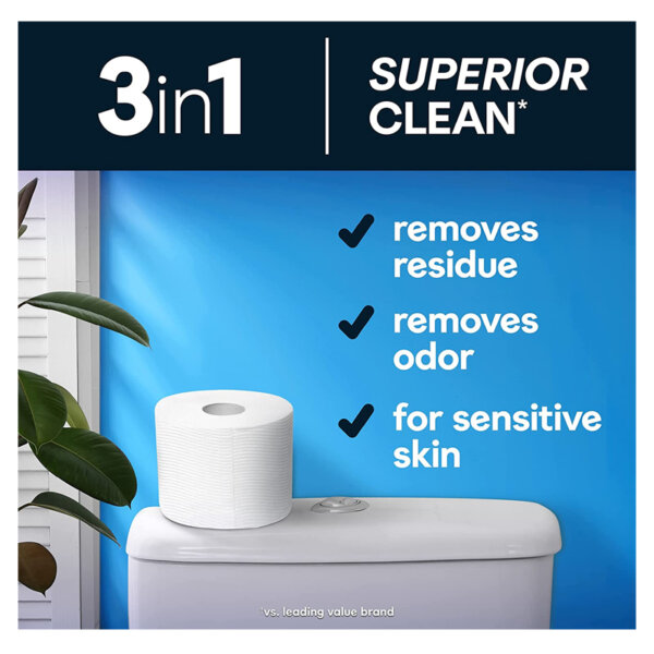 Cottonelle Ultra Clean Toilet Paper 3 in1 superior clean