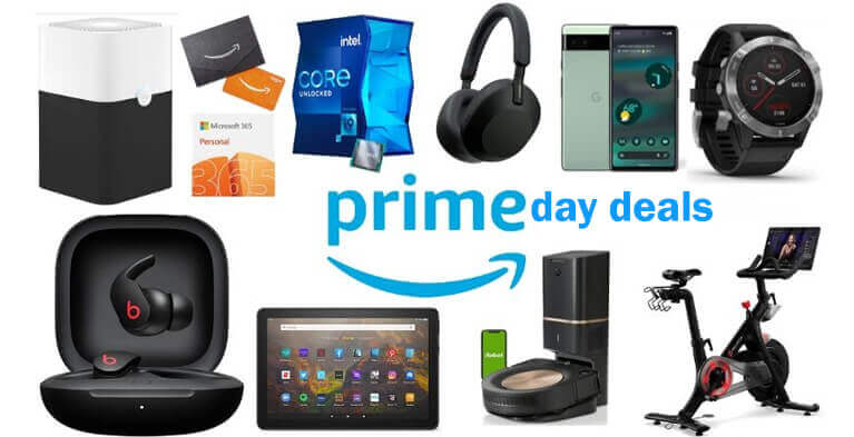 electronics deals prime day