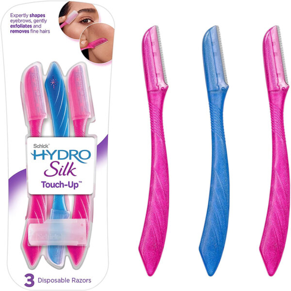 Schick Hydro Silk Touch-Up Multipurpose Exfoliating Face Razor