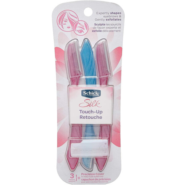 Schick Hydro Silk Touch-Up Multipurpose Exfoliating Face Razor Touch up