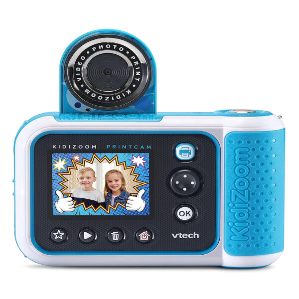 VTech KidiZoom PrintCam, High-Definition Digital Camera for Photos and Videos, Instant Prints