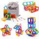 Tomons Magnetic Building Blocks Magnetic Tiles for Kids, Magnetic Blocks Stacking Blocks with Storage Bag – 36 PCS